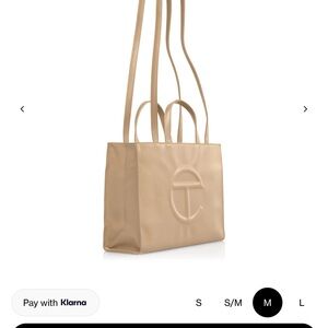 Cream Medium Telfar Bag